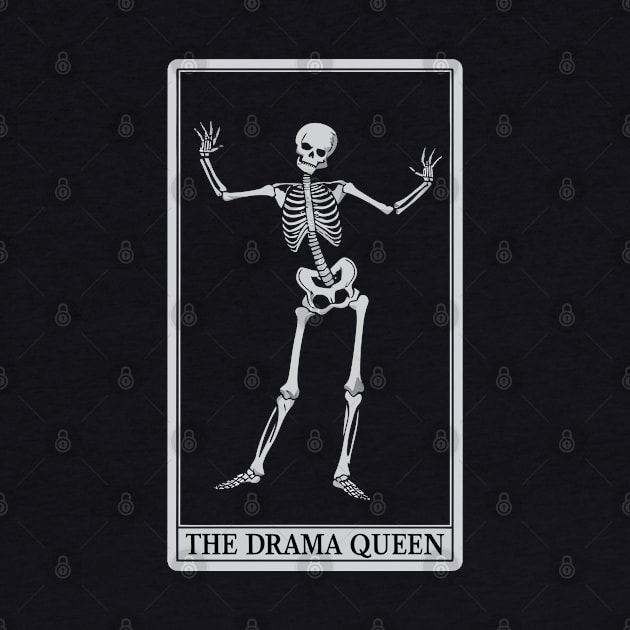 Funny Tarot Card : The Drama Queen by Custom Prints HD